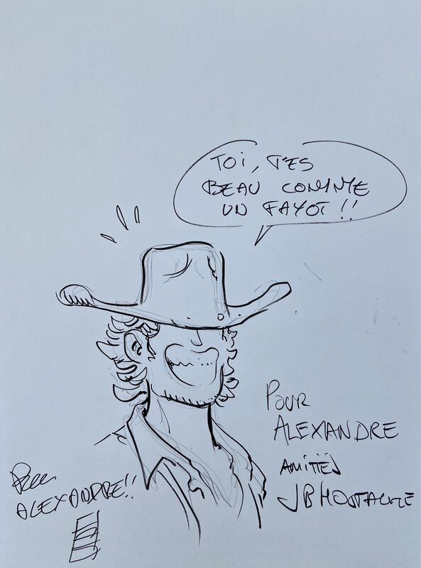 Jean-Baptiste Hostache, On les appelle Junior & Senior - Dédicace