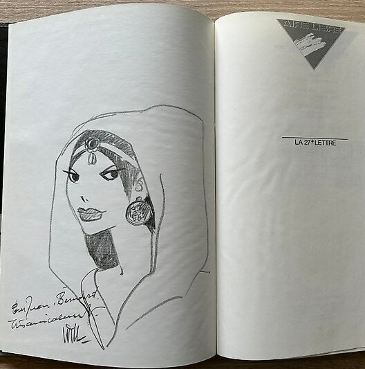 La 27ème lettre par Will - Dédicace
