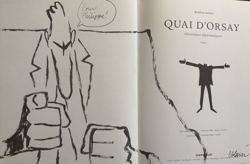 Dédicace de Blain - Dédicace