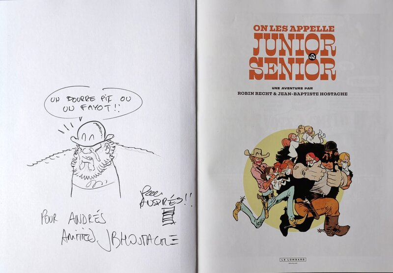 Junior et Senior by Jean-Baptiste Hostache, Robin Recht - Sketch