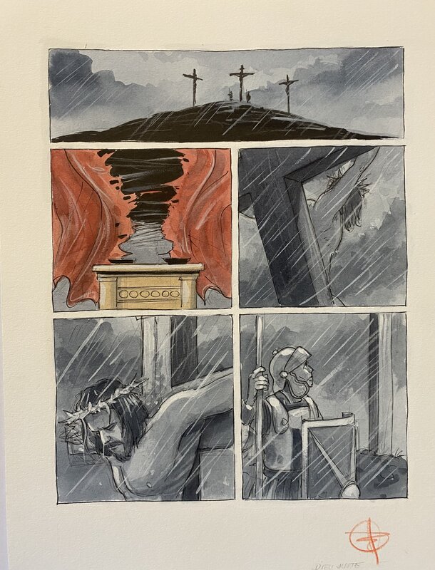 Stephan Agosto, planche originale, 