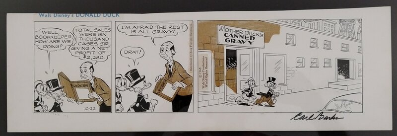 Al Taliaferro, Donald Duck daily, October 22 1968 - Comic Strip