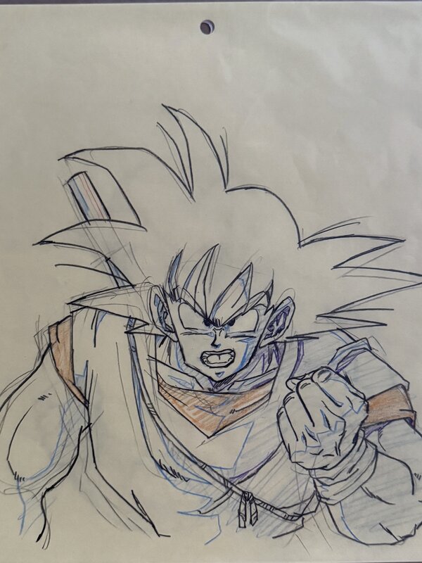 Dragon ball Z par Akira Toriyama - Planche originale