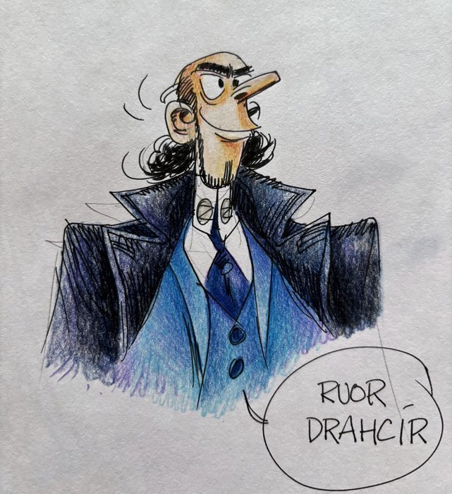 Zorglub par Yoann - Dédicace