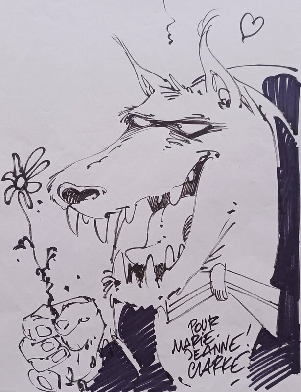 Loup-Garou by Clarke - Sketch