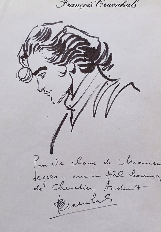 Chevalier Ardent by François Craenhals - Sketch