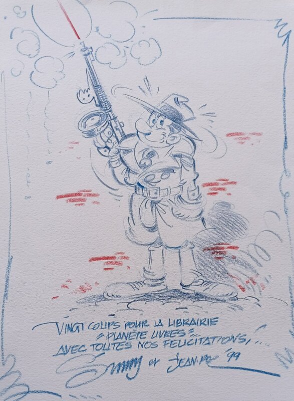 Sammy par Jean-Pol - Dédicace