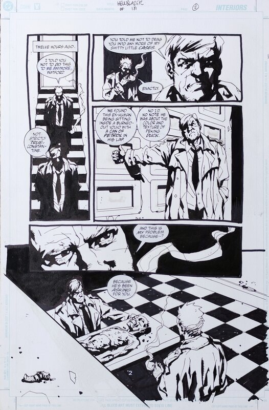 Hellblazer by Jock, Mike Carey - Comic Strip