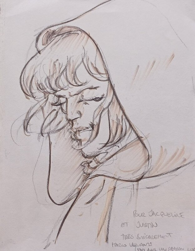 Masque Rouge par Marco Venanzi - Dédicace