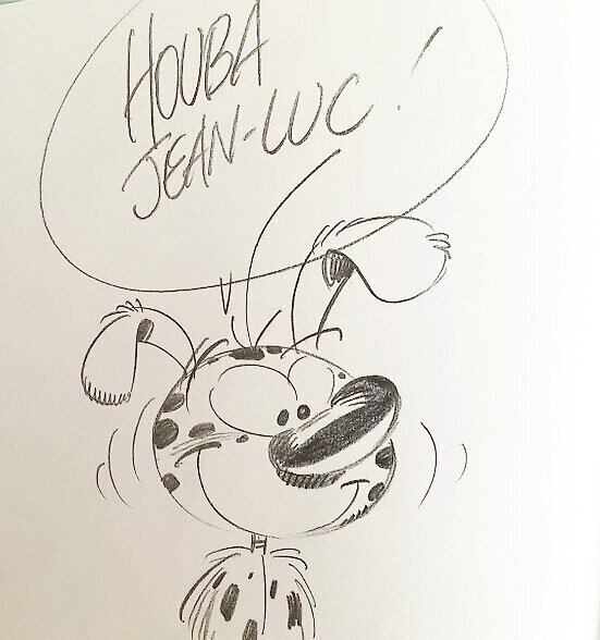 Le Marsupilami by Batem - Sketch