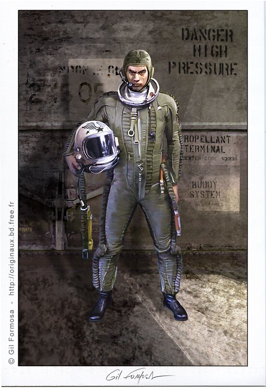 Bowen High Pressure by Gil Formosa - Original Illustration