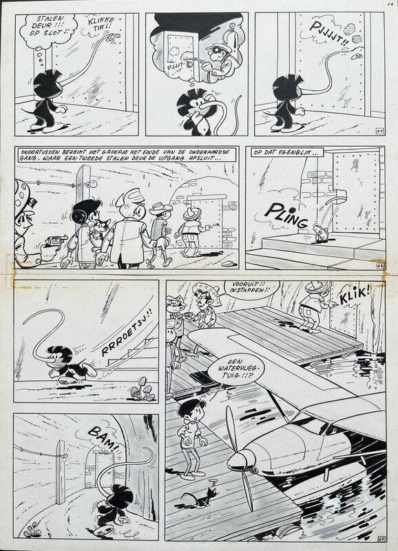 Bob Mau, Kari Lente - De verdwenen Mayastad page 16 - Planche originale