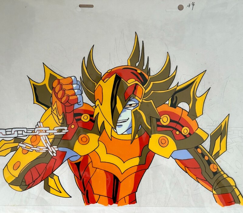 Cellulo saint seiya by Masami Kurumada - Original art