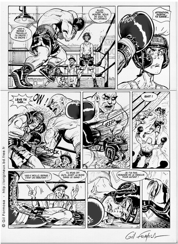 DOUBLE GAUCHE by Gil Formosa - Comic Strip