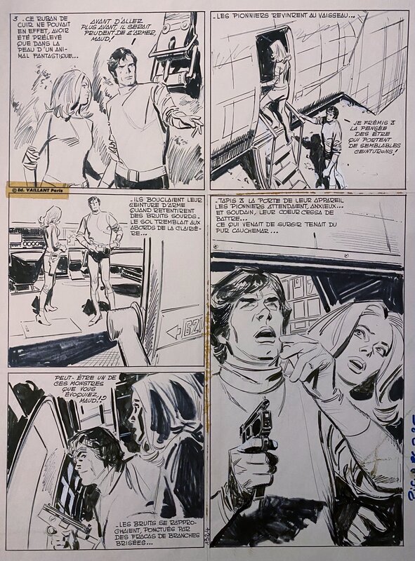 Raymond Poïvet, Roger Lécureux, Les Pionniers de l'Esperance - Une surprise de taille - Pif 86 planche 3 - Comic Strip