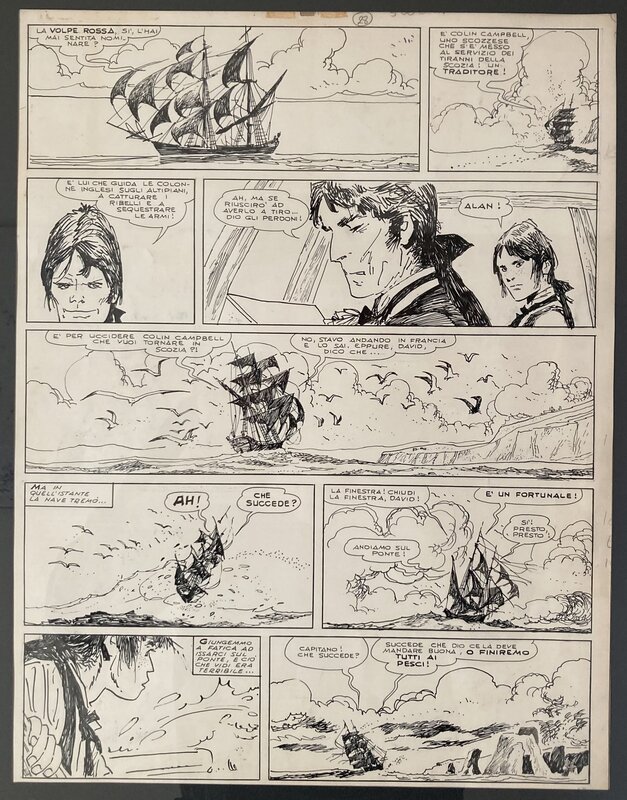 Kidnapped ! by Hugo Pratt, Mino Milani, Robert-Louis Stevenson - Comic Strip