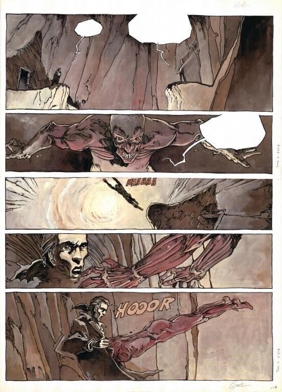 Mors Ultima Ratio par Guillaume Sorel - Planche originale