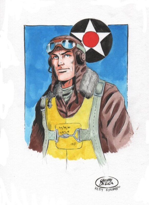 Buck Danny by Giuseppe De Luca, Ketty Formaggio - Comic Strip