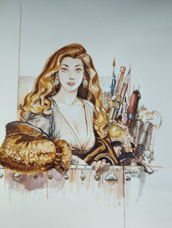 Oups! by Michel Faure - Original Illustration
