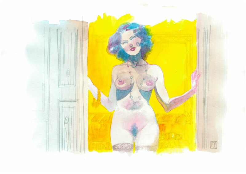 Corps et âme par Jef - Illustration originale