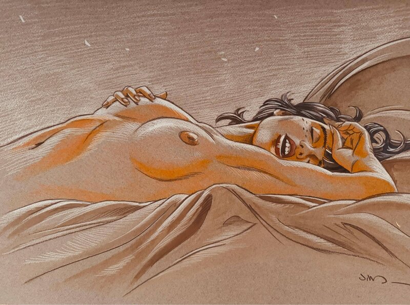 Marie par Jim - Illustration originale