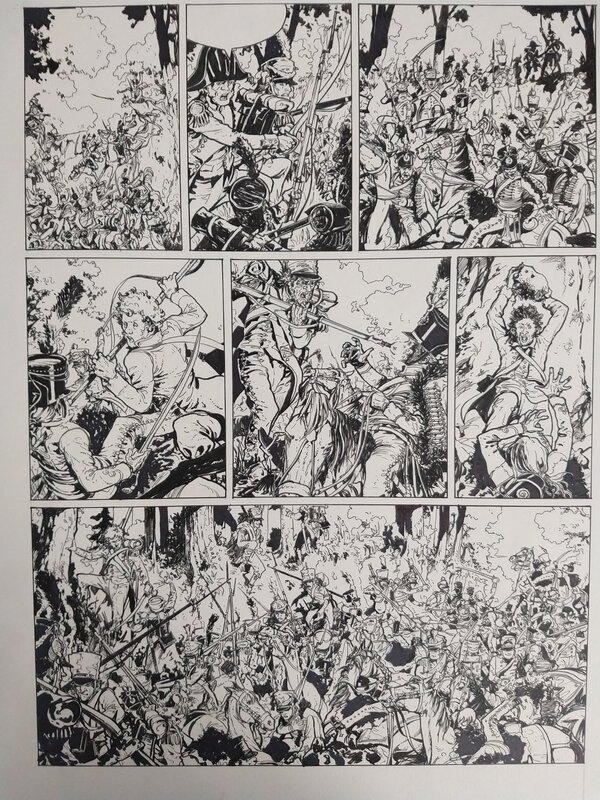 For sale - La Bataille by Ivan Gil - Comic Strip