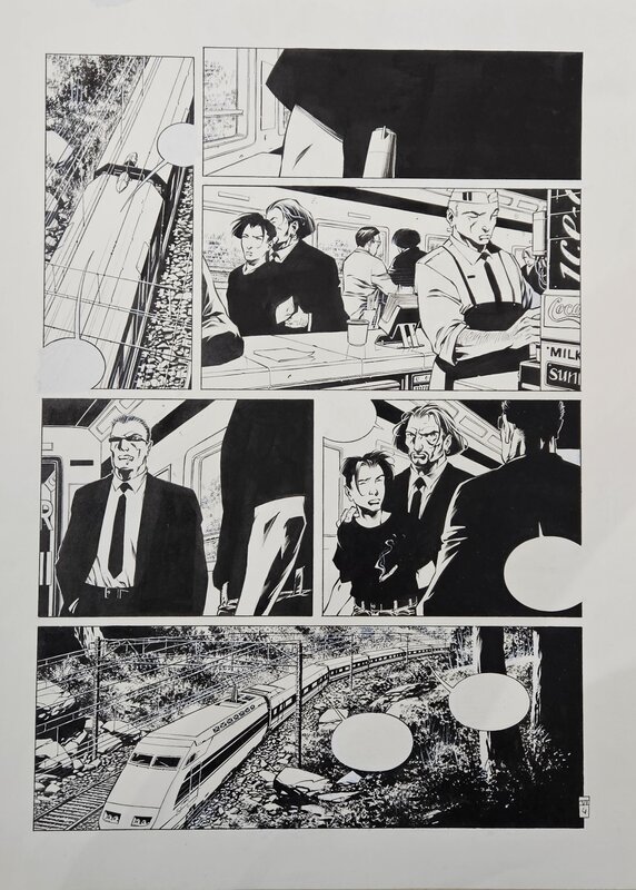 En vente - Alberto Varanda, Bloodline planche VI/4 - Planche originale