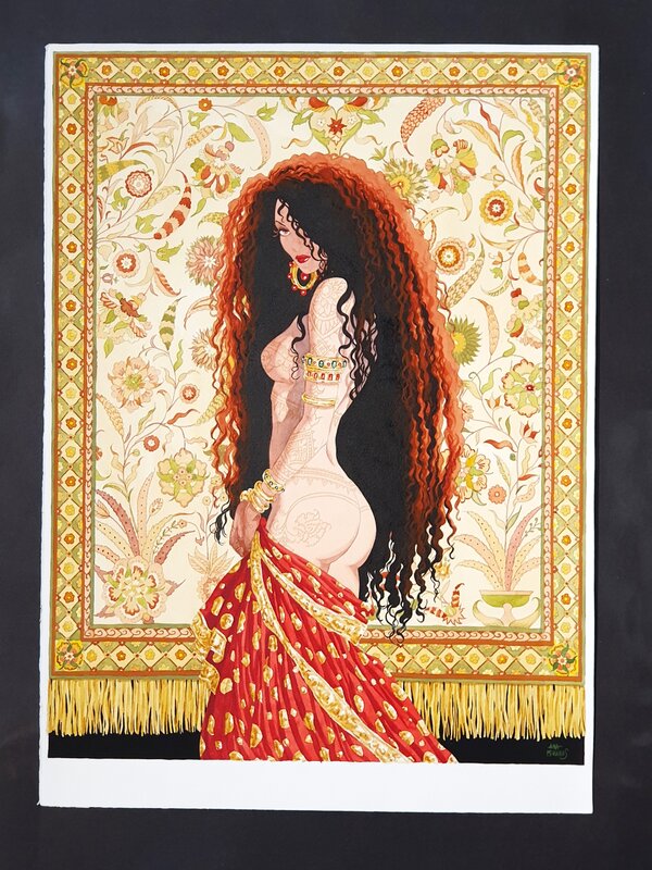 Ana Mirallès, Djinn (Le cœur de Djinn ) - Illustration originale