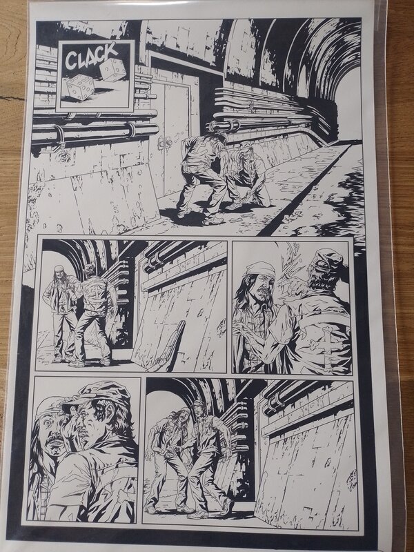 Lee Bermejo, Rorschach Before Watchmen - Comic Strip