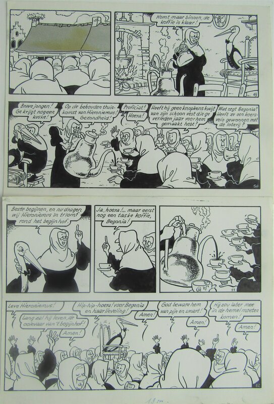 Jef Nys, Jommeke T8: De ooievaar van Begonia page 13 - Comic Strip