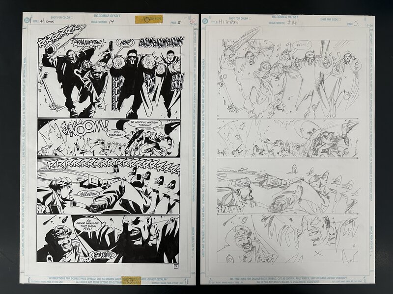 En vente - John McCrea, Frank Giacoia, Planche Originale John McCrea 