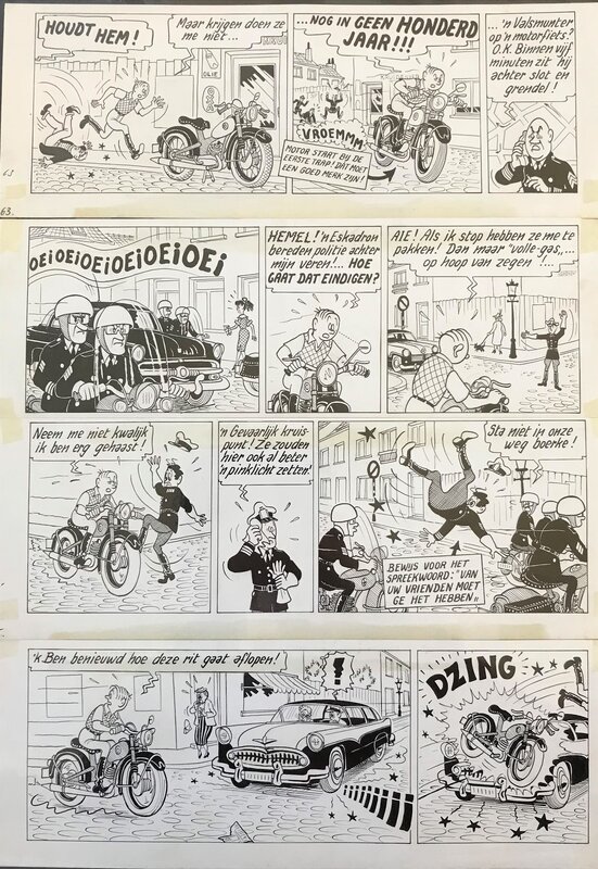 For sale - Pom, Piet Pienter en Bert Bibber T3: Het raadsel van de schimmenburcht page 17 - Comic Strip