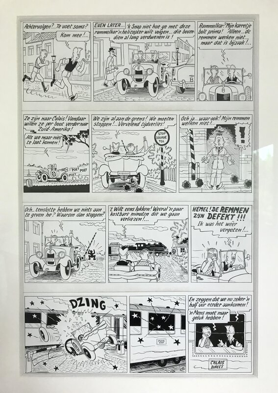 Pom, Piet Pienter en Bert Bibber T3: Het raadsel van de schimmenburcht page 51 - Comic Strip