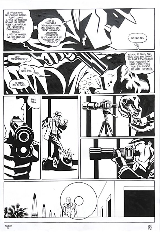 For sale - Brüno, Tyler Cross, Miami - Planche 18 - Comic Strip