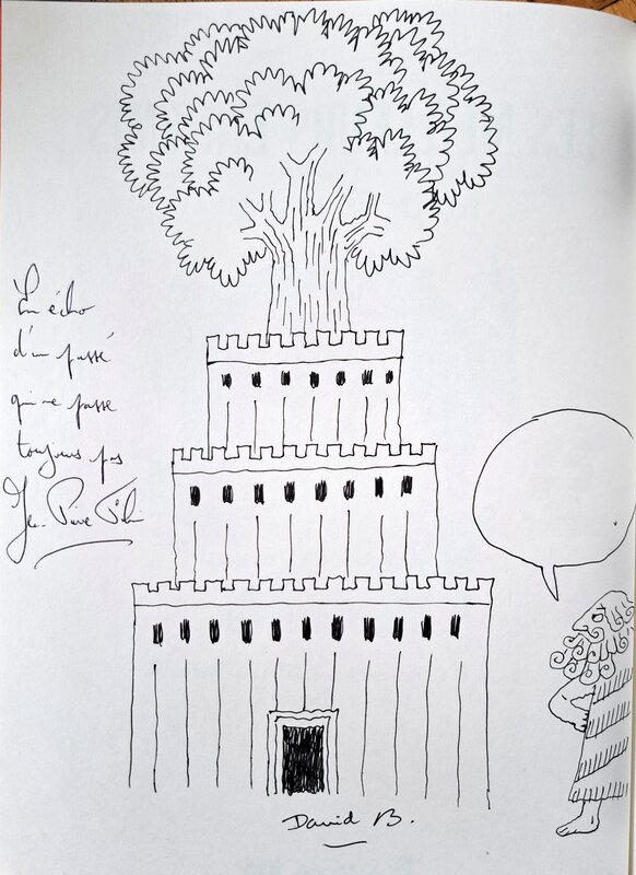 Gilgamesh by David B., Jean-Pierre Filiu - Sketch Gilgamesh by David B., Jean-Pierre Filiu - Sketch