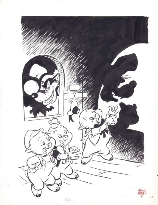 Dick Matena | 1992 | Cover Donald Duck Weekblad 1992 05 - Comic Strip