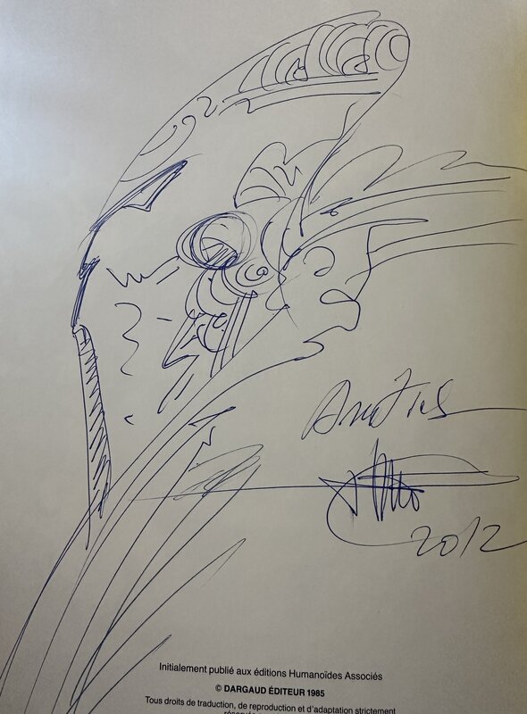 Vuzz by Philippe Druillet - Sketch