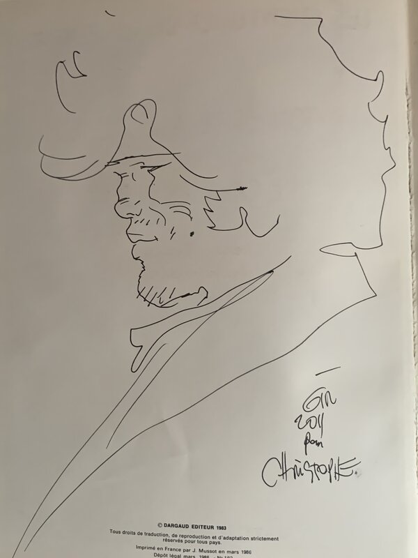 Blueberry by Jean Giraud - Sketch Blueberry by Jean Giraud - Sketch