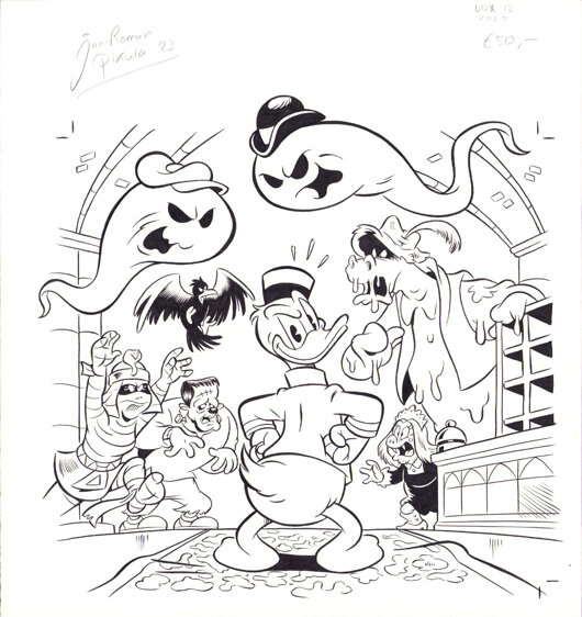 Jan-Roman Pikula | 2020 | Donald Duck extra 12 - Original Cover