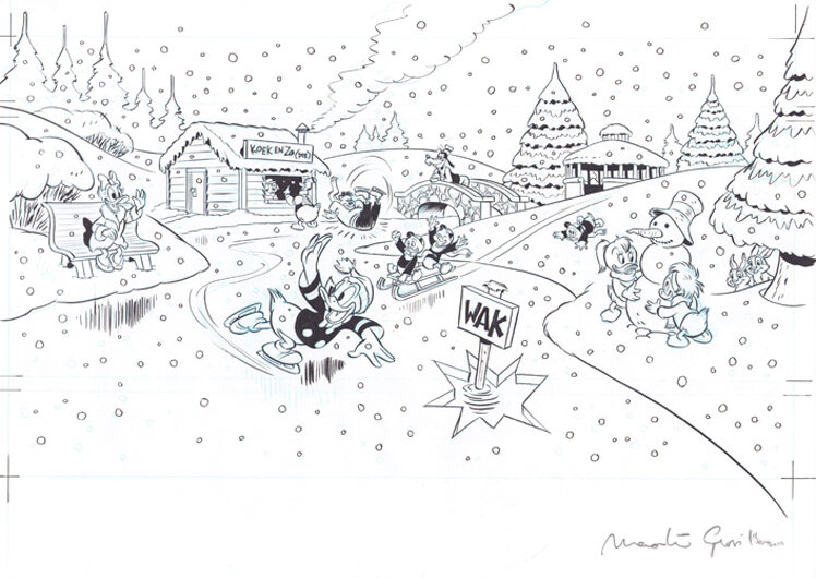 Maarten Gerritsen | Banner Facebook - Illustration originale