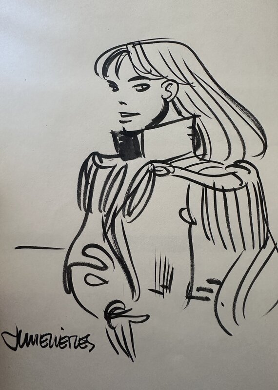 Laureline by Jean-Claude Mézières - Sketch