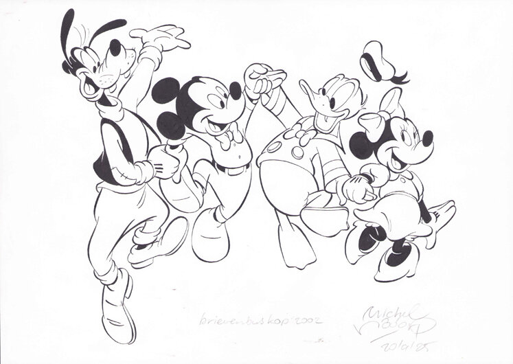 Michel Nadorp | 2002 | Brievenbus 03 - Illustration originale