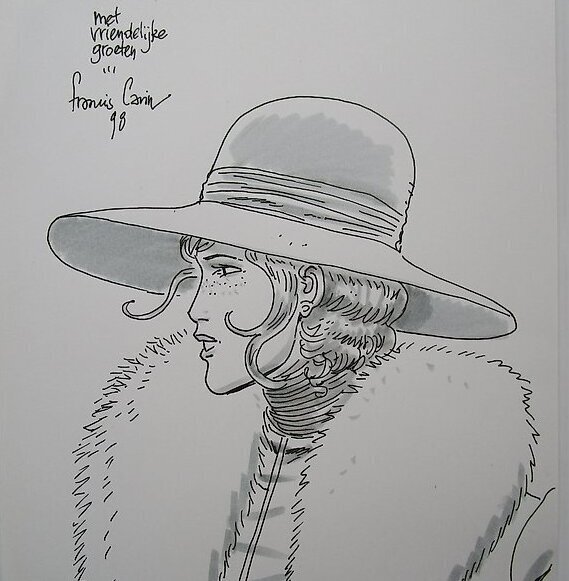 Victor Sackville par Francis Carin - Dédicace