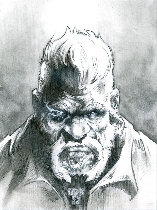 Dessin Redwin par Pierre-Denis Goux - Illustration originale