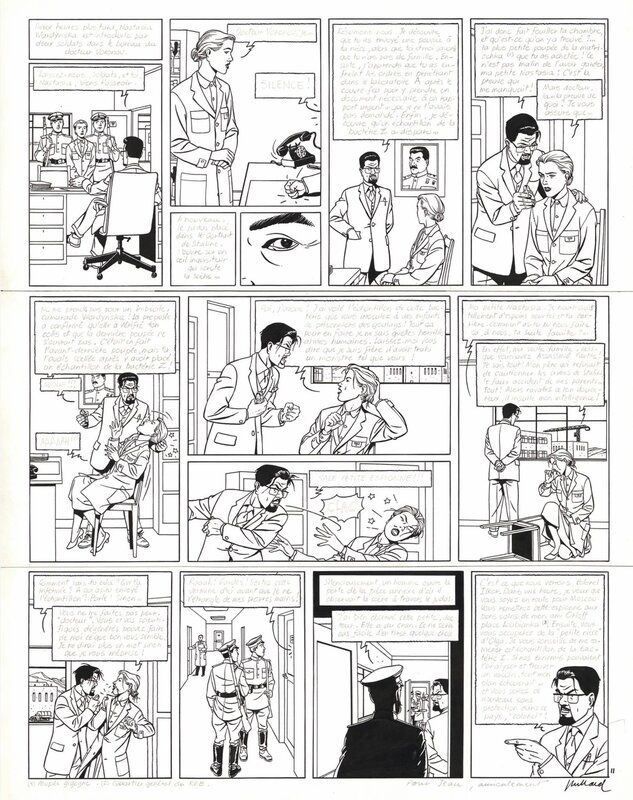 André Juillard, Blake & Mortimer - La Machination Voronov pl 11 - Comic Strip