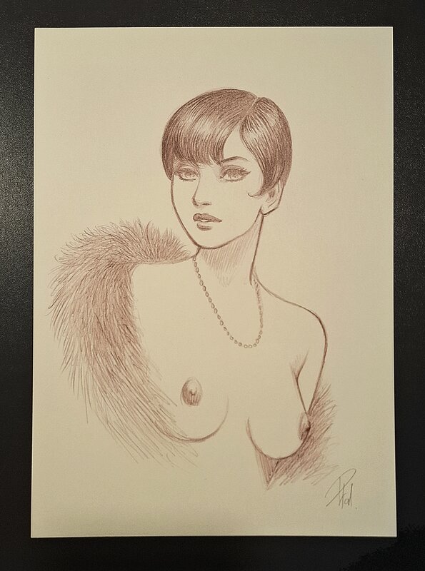 Lucile by Laurent Paturaud - Original Illustration