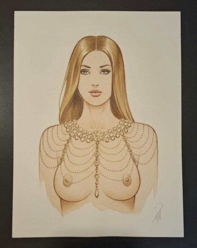 Princesse par Laurent Paturaud - Illustration originale