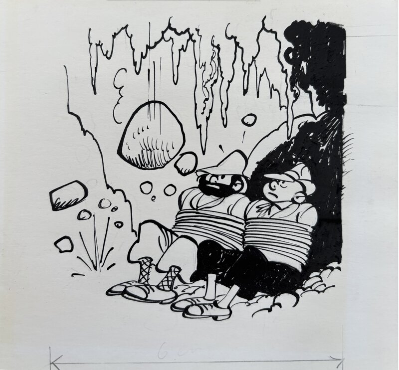 Tif et Tondu by Will - Original Illustration