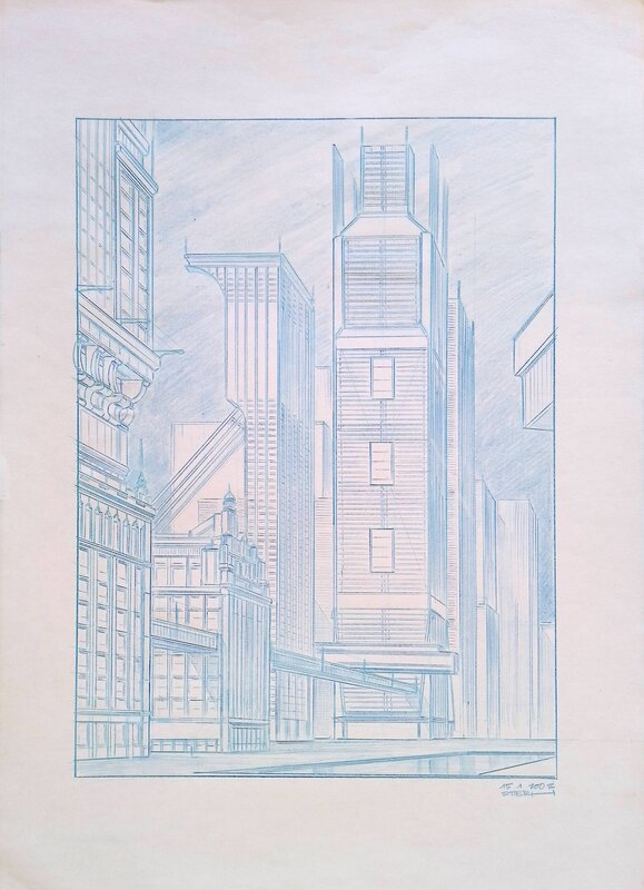 For sale - Stéphane Dubois, Illustration 2003 01 15 - Original Illustration