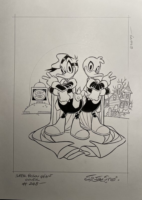 Andrea Freccero, Fantomiald e FANTOMIUS - Couverture originale